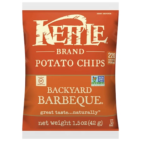 Kettle Foods Kettle Potato Chip Backyard BBQ 1.5 oz., PK24 803079